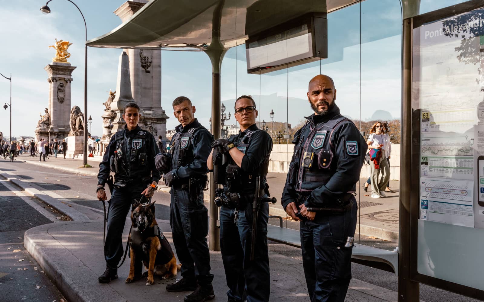 Agents de sûreté sur le réseau de surface